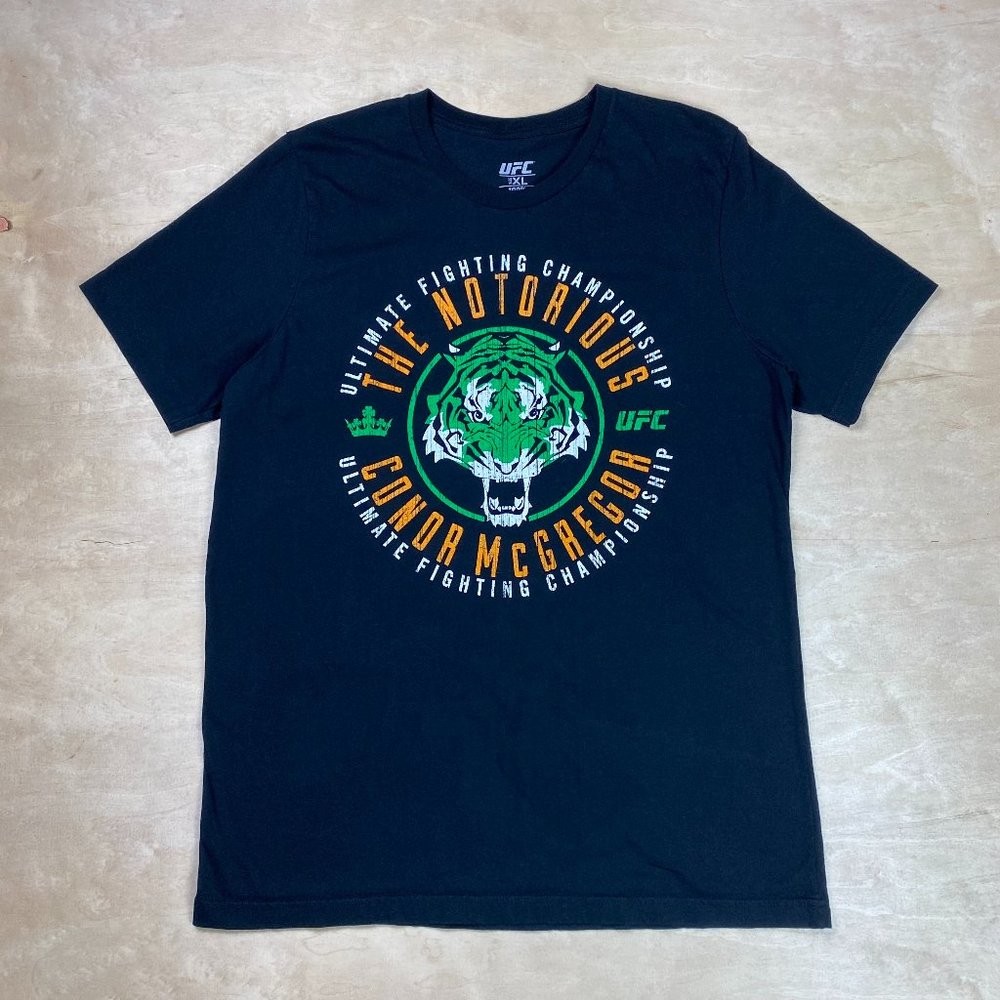 UFC Conor McGregor Men's Black T-Shirt Size L / XL Notorious Ireland
